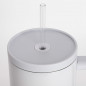 Preview: Sublimation Thermobecher mit Deckel, Griff & Trinkhalm 1200ml